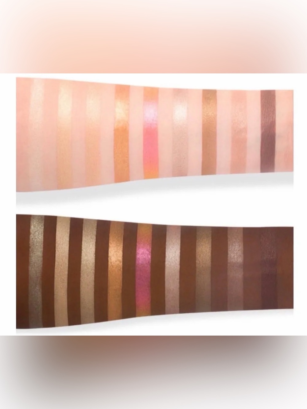 Jeffree Star 9-Shadow Shimmer Palette — Rose Gold, Champagne & Pink Tones - Picture 4 of 4